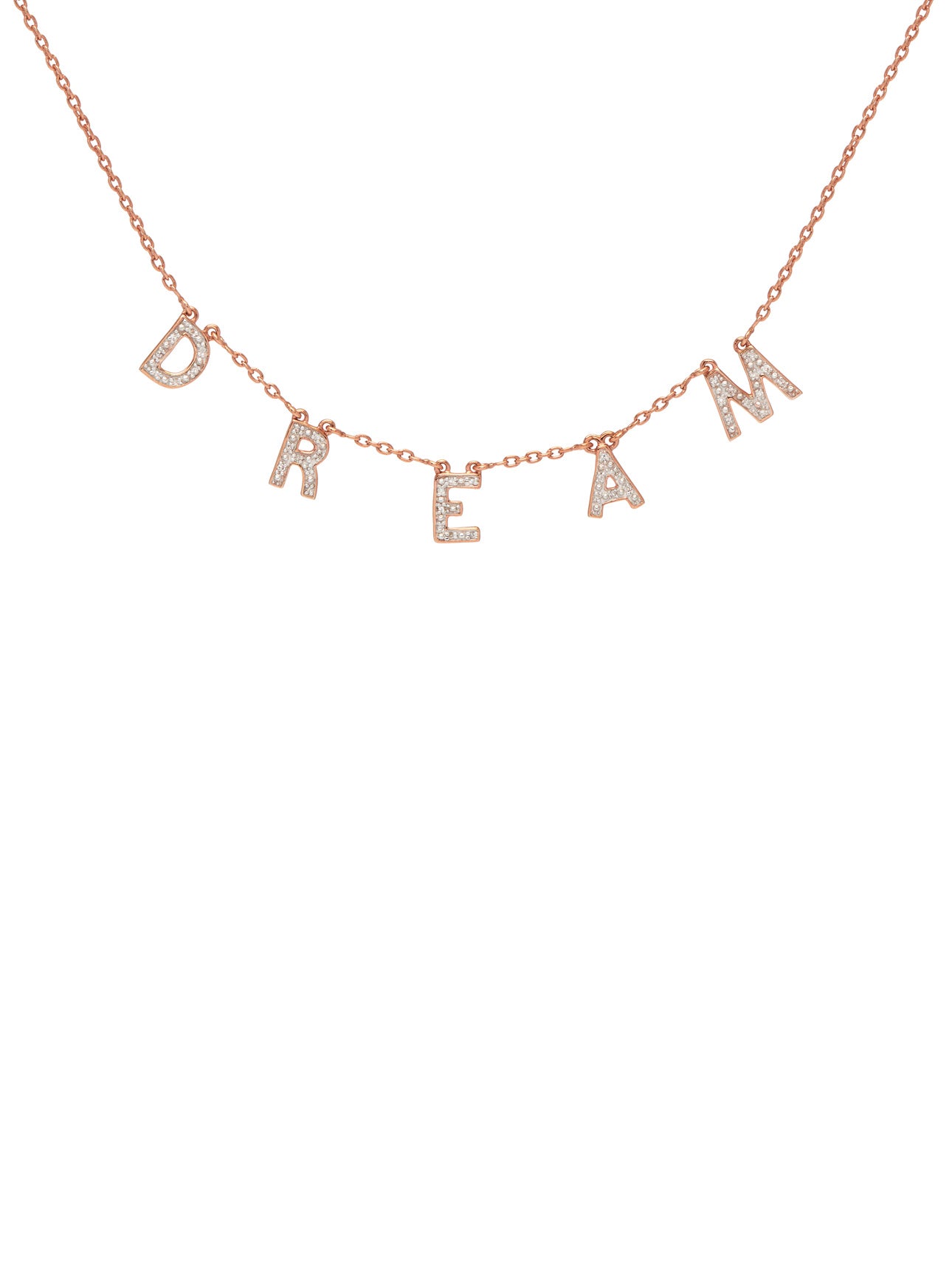 
                  
                    Dream Diamond Bunting Necklace Rose Gold - 70% OFF
                  
                